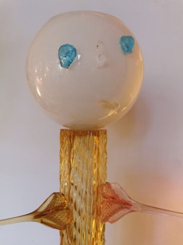 Où sont les Femmes ? Sculpture intitulée "Où sont les Femmes ?" par Cazenave, Œuvre d'art originale, Verre