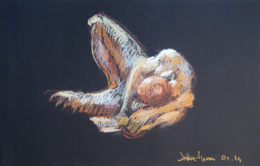 图画 标题为“Jonathan” 由Lutin, 原创艺术品, 孔戴