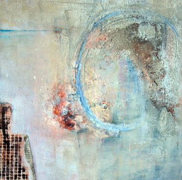 Malerei mit dem Titel "The Observer" von Luzena Di Barbara Walder, Original-Kunstwerk, Acryl