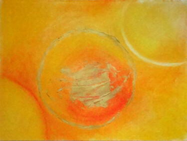 Painting titled "Universum" by Luzena Di Barbara Walder, Original Artwork, Gouache