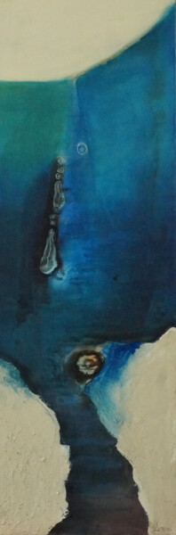 Картина под названием "transfluent" - Luzena Di Barbara Walder, Подлинное произведение искусства, Чернила
