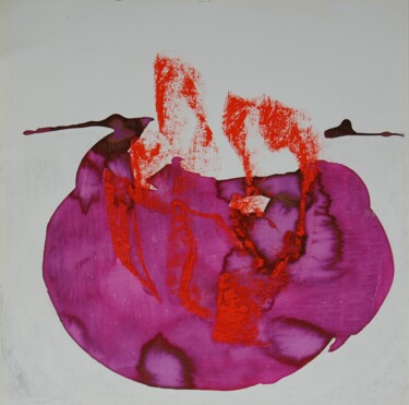 Peinture intitulée "movimento cinque" par Luzena, Œuvre d'art originale, Encre