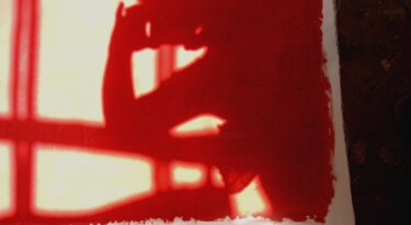 Photographie intitulée "L'ombre du photogra…" par Ly-Rose, Œuvre d'art originale