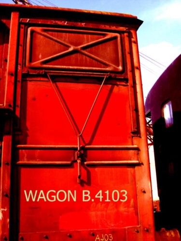 Photography titled "Train 26" by Ly-Rose, Original Artwork