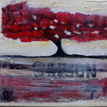 Картина под названием "SAISON 4" - Ly-Rose, Подлинное произведение искусства, Масло