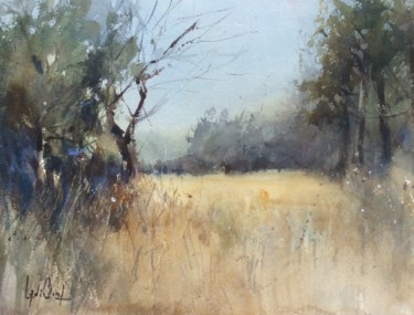 Peinture intitulée "fbda5a4b-3694-4698-…" par Lydia Cuevas, Œuvre d'art originale, Aquarelle