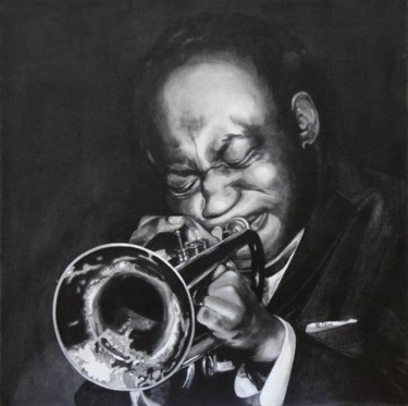 Peinture intitulée "Jazz" par Lydie Filoni, Œuvre d'art originale