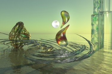 Digital Arts titled "Kraken 6" by Lyhl, Original Artwork
