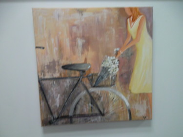 Painting titled "le bouquet" by Lyl, Original Artwork, Acrylic
