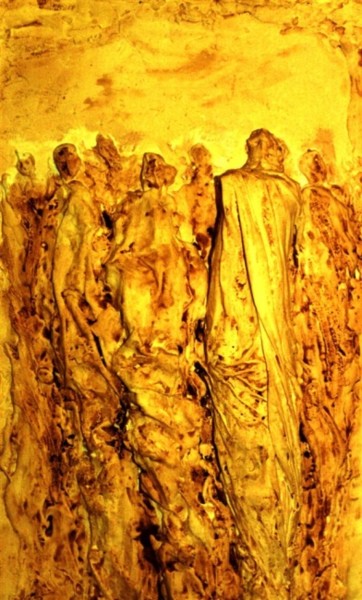 Pittura intitolato "GRUPPO" da Maurizio Monaco, Opera d'arte originale