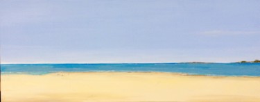 Pintura titulada "La mans a beach." por Lynch Angeles, Obra de arte original, Acrílico