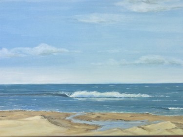 Painting titled "Surf point" by Lynch Angeles, Original Artwork, Acrylic