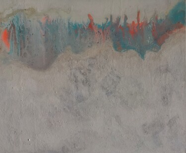 Pittura intitolato "Curtain Haze" da Lynda Stevens, Opera d'arte originale, Acrilico