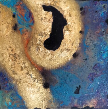 Картина под названием "Keyhole" - Lynda Stevens, Подлинное произведение искусства, Акрил
