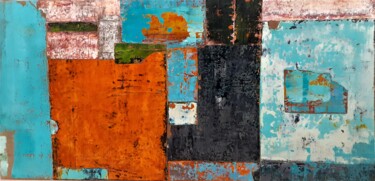 Collages titled "collage" by Lyne Mangin, Original Artwork, Acrylic