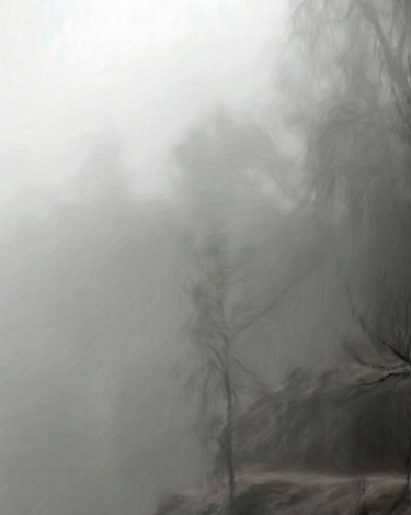 Digital Arts titled "Foggy Dreams" by Lynn A Marie, Original Artwork, Digital Painting