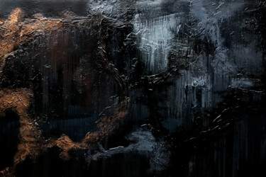 Картина под названием "Pushing Through The…" - Lynne Godina-Orme, Подлинное произведение искусства, Акрил Установлен на Дере…