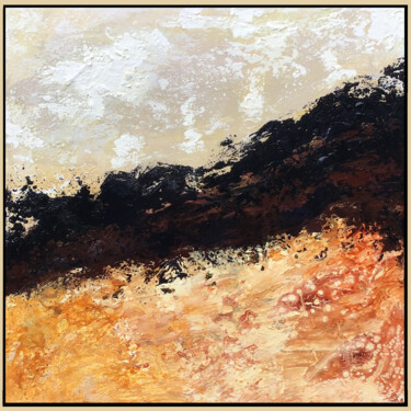 Картина под названием "Solid Ground" - Lynne Godina-Orme, Подлинное произведение искусства, Акрил Установлен на Деревянная р…