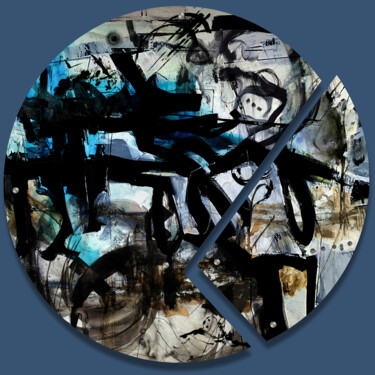 Digital Arts titled "Against The Grain -…" by Lynne Godina-Orme, Original Artwork, 2D Digital Work Mounted on Plexiglass
