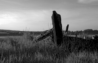 Photography titled "Hulks of Purton_2" by Lynton Bolton, Original Artwork, Digital Photography