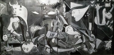 Painting titled "Picasso - Guernica…" by Lyric.P / H, Original Artwork, Acrylic