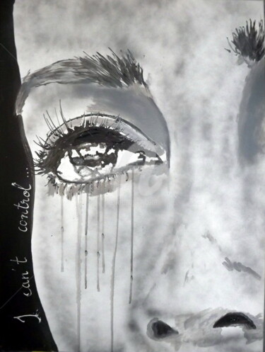 Painting titled "Feel it" by Lyric.P / H, Original Artwork, Airbrush
