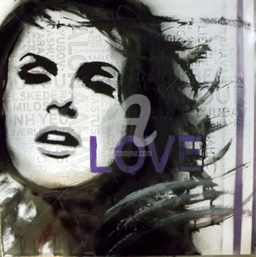 "Love story n°1 : Fr…" başlıklı Tablo Lyric.P / H tarafından, Orijinal sanat, Hava fırçası