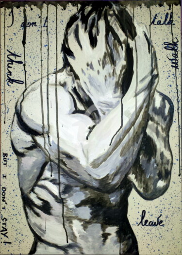 Peinture intitulée "The same mistake" par Lyric.P / H, Œuvre d'art originale, Acrylique
