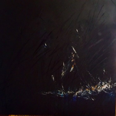 Painting titled "Nocturne" by Lysa Bertholom, Original Artwork