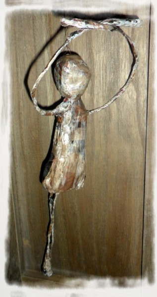 Sculpture intitulée "Danseuse III" par Dominique Lysiak, Œuvre d'art originale