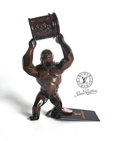 雕塑 标题为“Kong with Vuitton C…” 由Lyssandre Saint York, 原创艺术品, 树脂