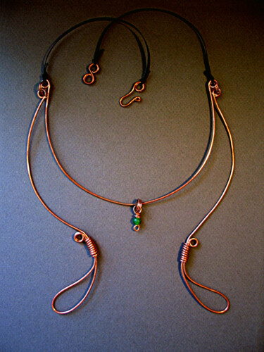 Design titled "Copper necklace III" by Lyubomir Naydenov, Original Artwork
