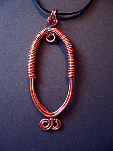 Design titled "Copper pendant I" by Lyubomir Naydenov, Original Artwork