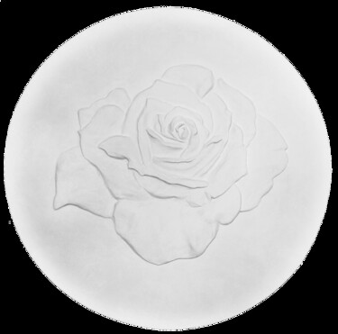 绘画 标题为“Rose” 由Lyubov Yugina, 原创艺术品, 石膏
