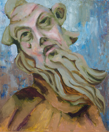 Painting titled "Безумие" by M.Anna, Original Artwork, Oil