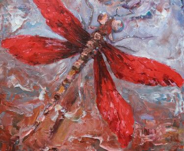 Peinture intitulée "ANABEL - STREKOZA" par M.Anna, Œuvre d'art originale, Huile