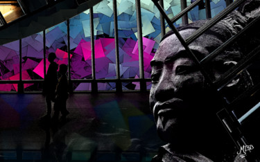 Old and new Arts numériques intitulée "Old and new" par Michèle Baylet-Brunet, Œuvre d'art originale, Peinture numérique Monté sur Alumi…