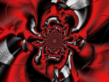 Digitale Kunst mit dem Titel "Mandala" von M.E.C, Original-Kunstwerk