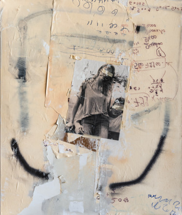 Spektr 5 Peinture intitulée "Spektr 5" par Mehdi Lahlou, Œuvre d'art originale, Collages