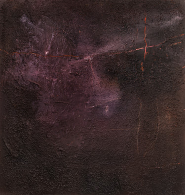 Ζωγραφική με τίτλο "Fragment N°7" από Mehdi Lahlou, Αυθεντικά έργα τέχνης, Κολάζ