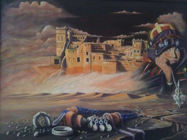 Peinture intitulée "lakhdarart-7.jpg" par Mohammed Lakhdar, Œuvre d'art originale, Acrylique