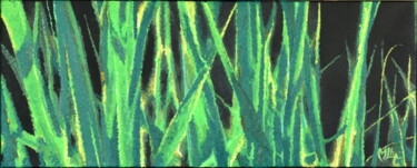 绘画 标题为“Chlorophylle” 由Michel Lheureux, 原创艺术品, 油