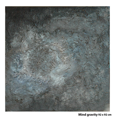 Pintura titulada "Mind-gravity" por Michel Marin, Obra de arte original