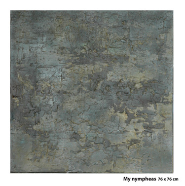 Peinture intitulée "My nympheas" par Michel Marin, Œuvre d'art originale