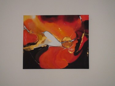 Peinture intitulée "Extinction 2012" par M Palade, Œuvre d'art originale, Huile