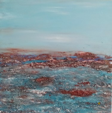 Painting titled "Los Roques" by Marta Reina, Original Artwork, Acrylic