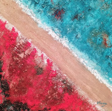 Painting titled "CAPE LEVEQUE" by Marta Reina, Original Artwork, Acrylic