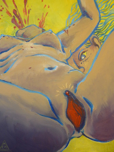 Peinture intitulée "Curiosa" par Marianne Robbez-Masson, Œuvre d'art originale