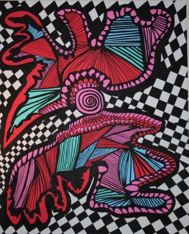 Zeichnungen mit dem Titel "butterfly" von Ma2moizelc, Original-Kunstwerk