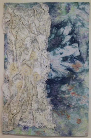 les 4 saisons valaisannes - hiver Art textile intitulée "les 4 saisons valai…" par Elizabeth Michellod-Dutheil (Membre Jam/, Œuvre d'art originale,